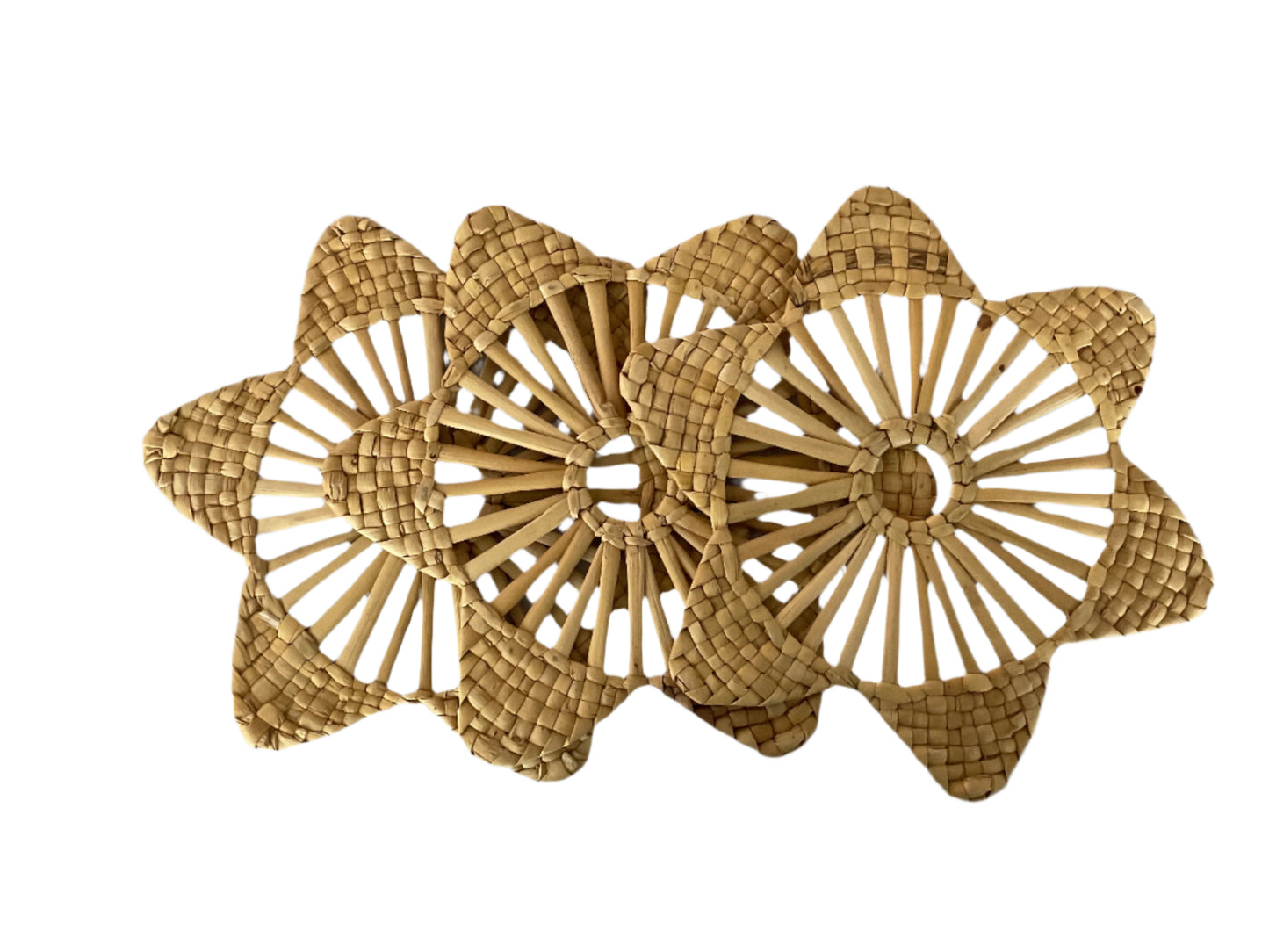 3 Set Of Woven Hot Trivets