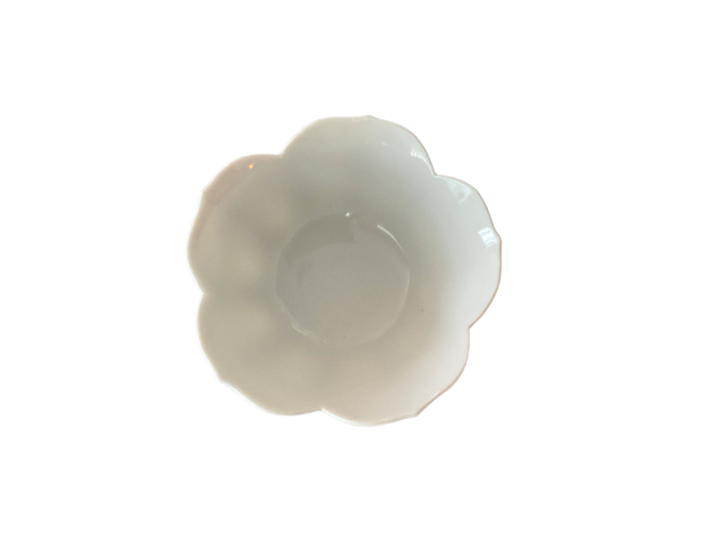 White little flower bowls