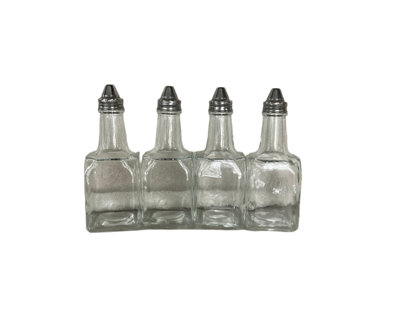 Set Of 4 Oil And Vinegar Pourers