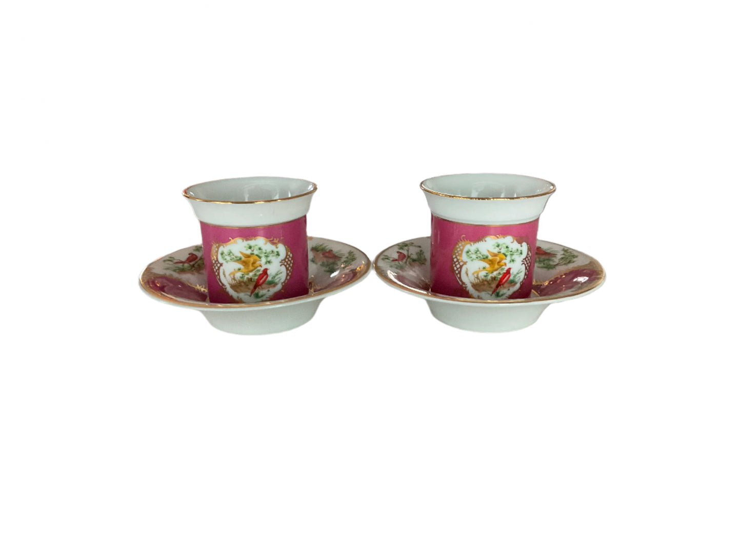 1985 Avon European Tradition France Porcelain Demitasse Cup Set