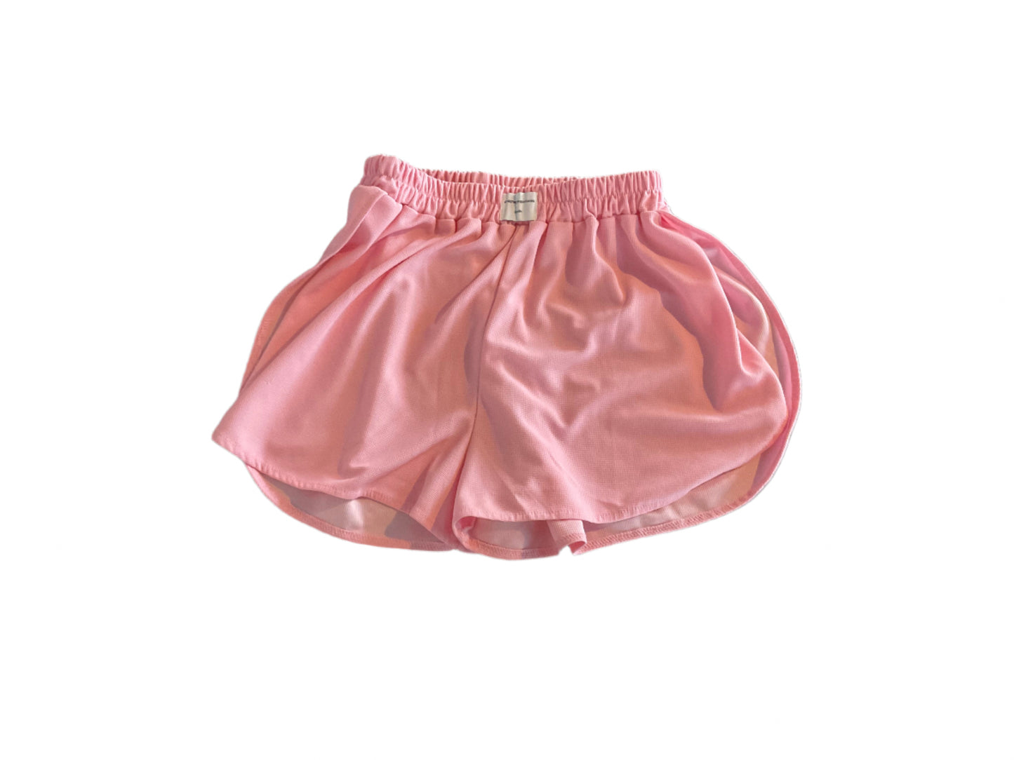 Pink pajama shorts