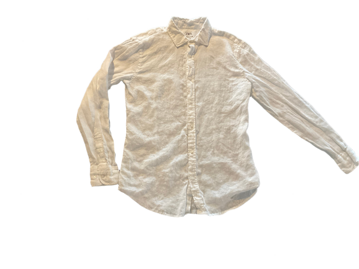 Men’s 100% linen Button Up Shirt