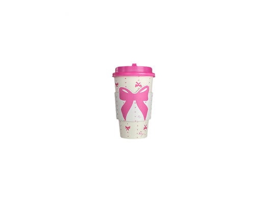 Xox Betsey Bow Disposable Coffee Cups