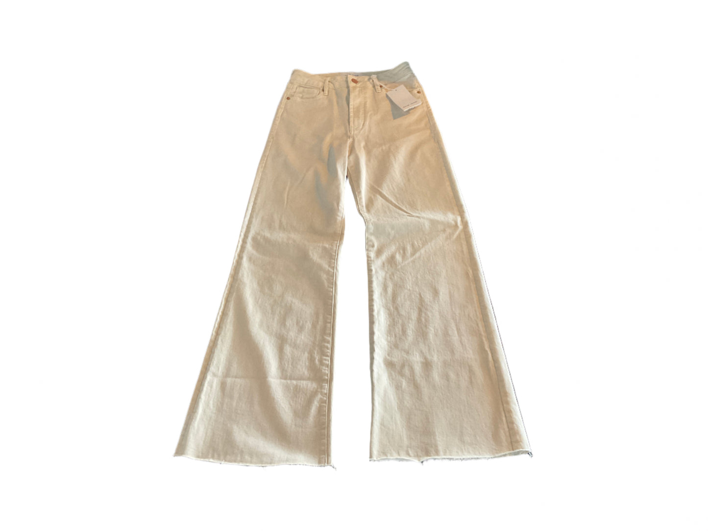 Dear John Cream Wide Leg Jeans