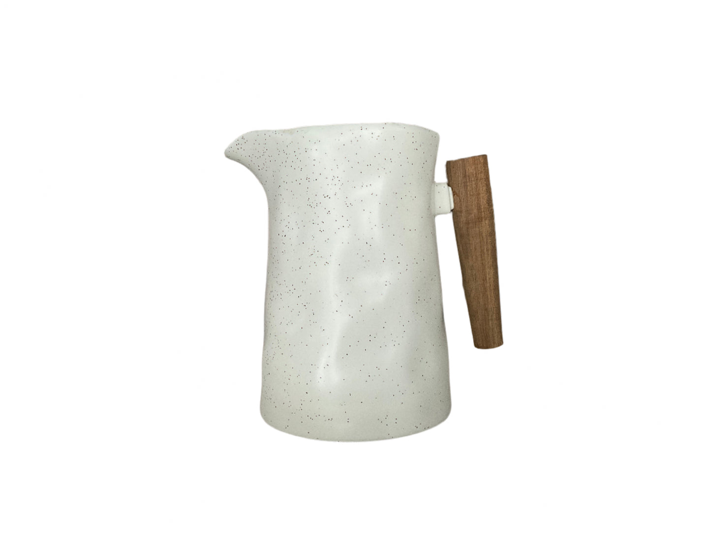 White And Wood Carafe